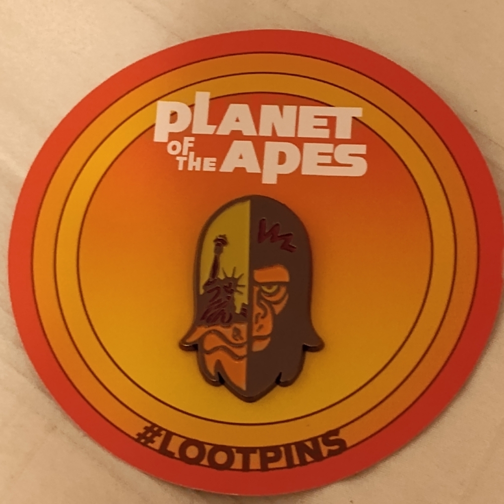 Loot Crate Planet of the Apes Pin